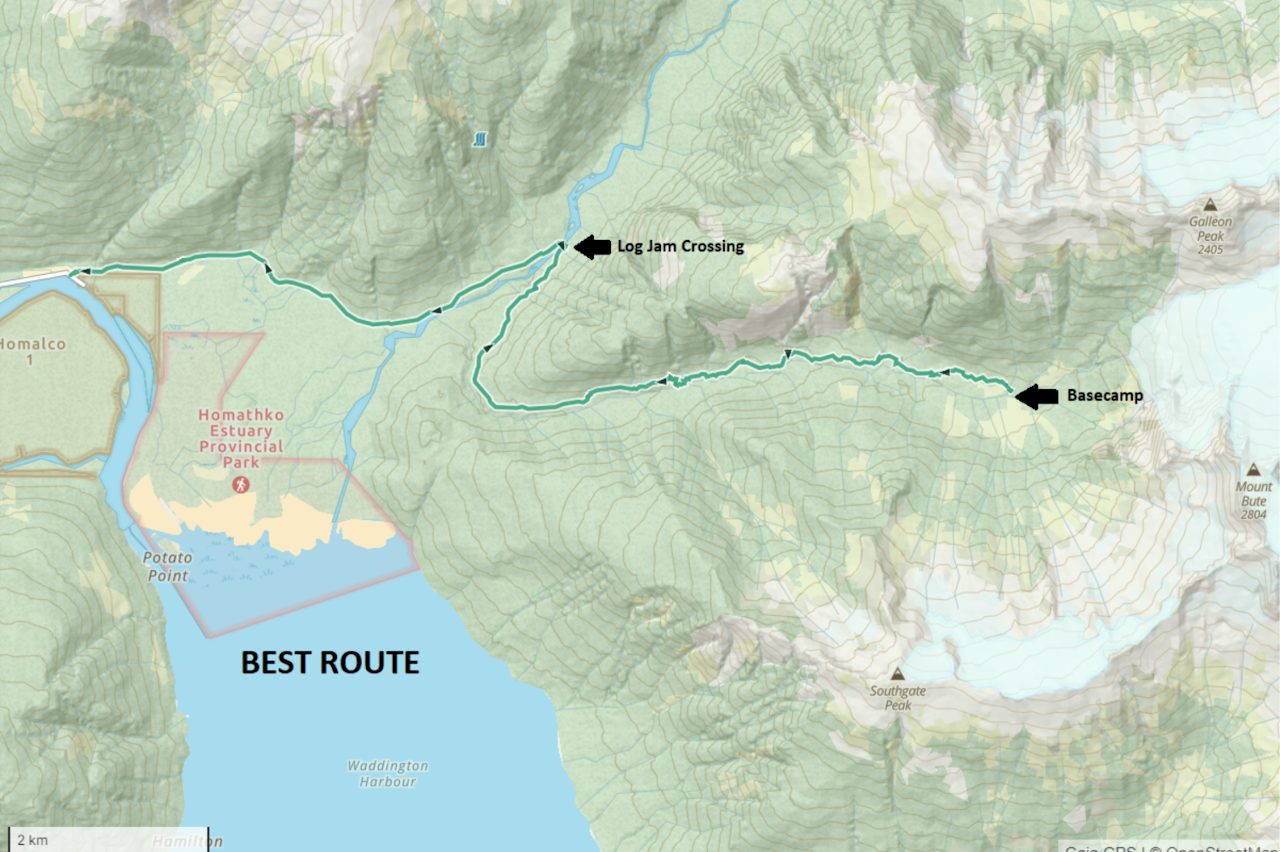 From “Mt. Bute Beta/Logistics Report”
