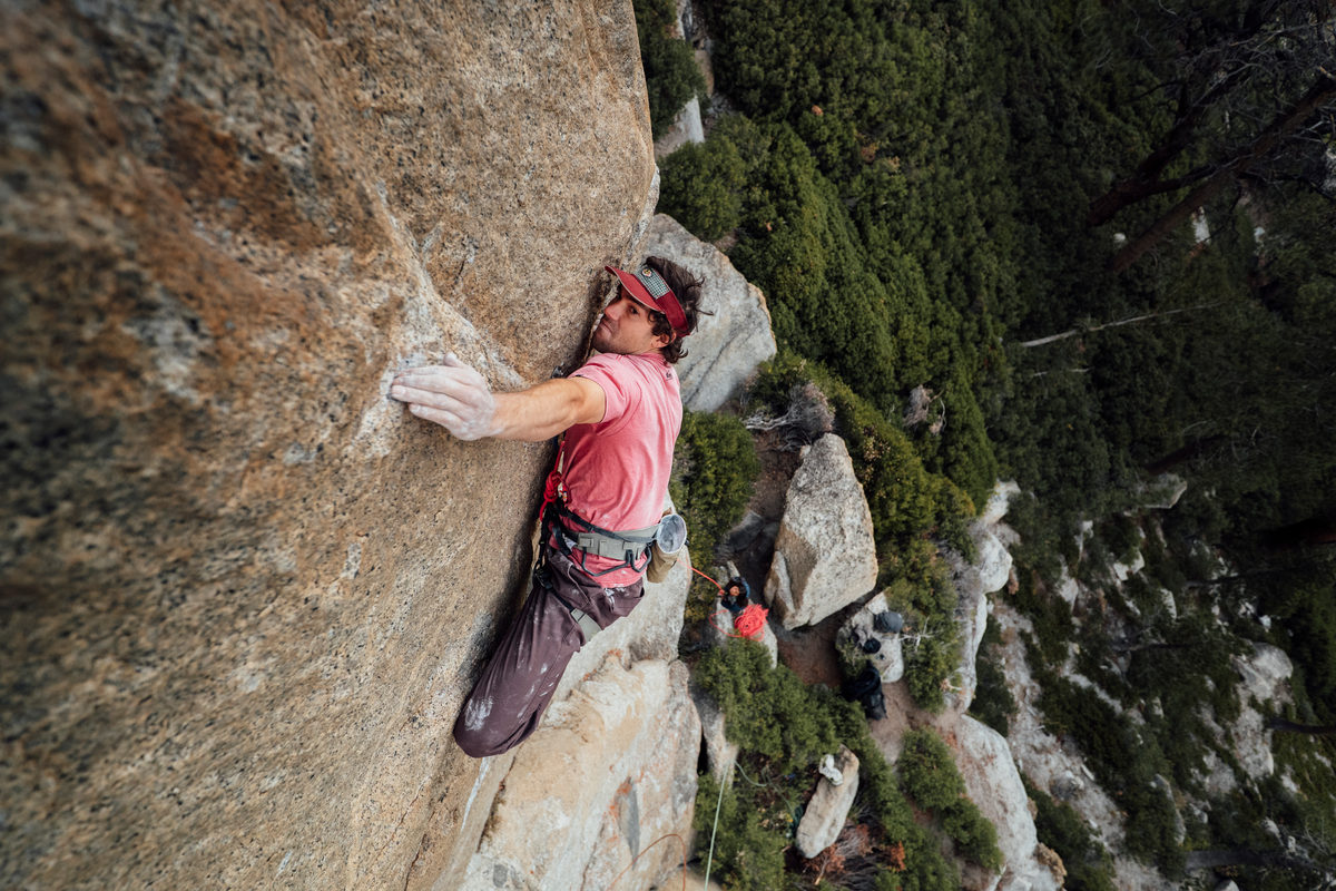 Matt Peña, tuolumne meadows, climbing